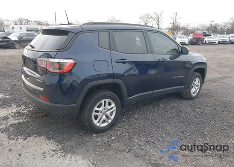 2018 Jeep Compass Sport 4X4 from USA, damaged, VIN 3C4NJDABXJT422842